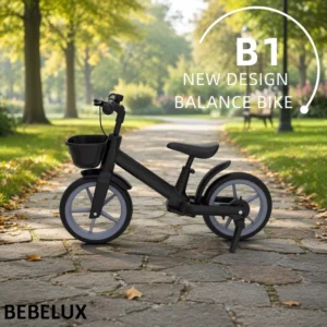 Durable 12-Inch Kids Balance Bike with Adjustable Saddle and Maintenance-Free PU Wheels Built for Outdoor Adventures OEM ODM
