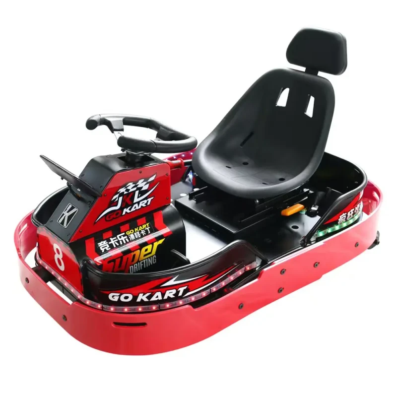 Durable Factory Price Adult Children Electric Racing Go Kart for Outdoor Rental