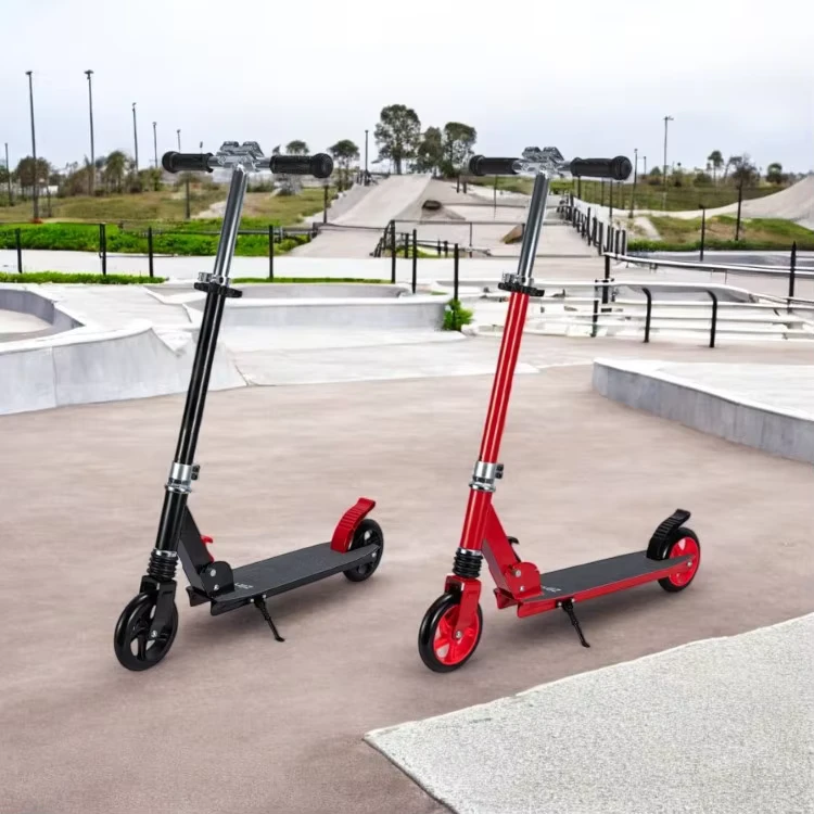 Durable Kids Kick Scooter 145mm Wheels Adjustable and Foldable Smooth Ride Ideal for Active Children Safe Outdoor Fun