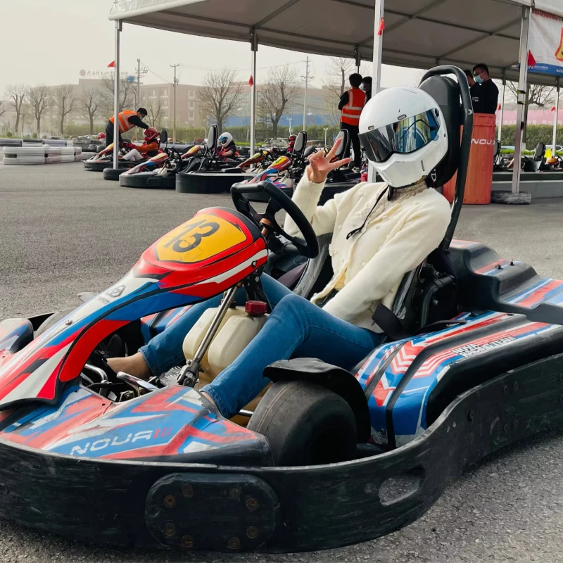 Durable Outdoor Carnival Go Kart Racing Amusement for Adults & Kids in Recreation Zone Bumper Cars Product Type