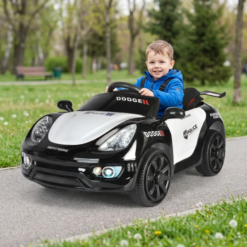 Durable Plastic 2 Seater Electric Ride-on Toy for Kids New Design Rechargeable Remote Control Battery-Powered Car