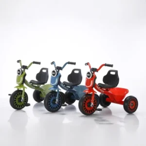 Durable Plastic Large Children’s Toy Tricycle Baby Push Bike with Lights and Music Age Range 2-4 Years