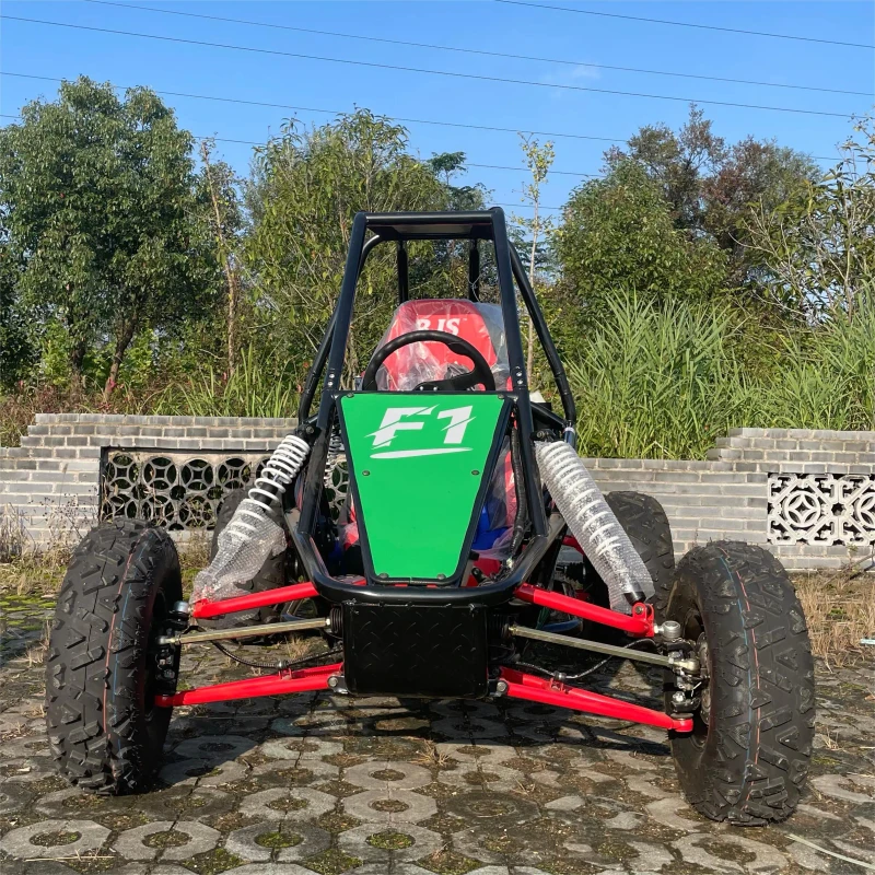 EGS One Seat Pedal Go Kart Buggy 180cc Four Stroke Single Cylinder Oil Cooled Hydraulic Disc Brake Gasoline