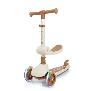 EN71 Certified Kinderroller Kids Scooter 3 Wheel Children Scooter with Seat