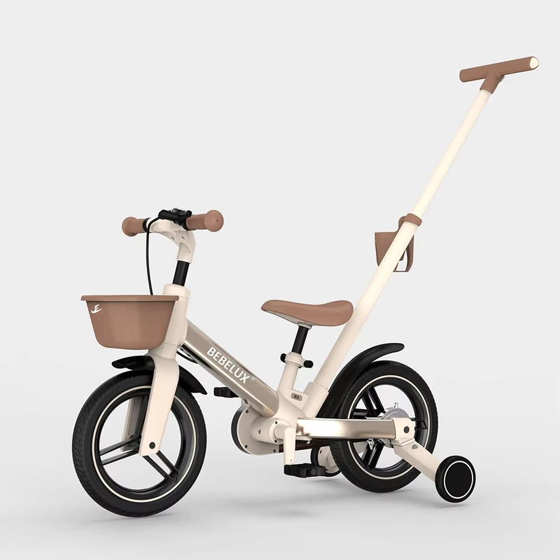 EN71 Grow With Kids Bicycle 5 in 1 Toddler Trike Parent Steering Bike for Indoor and Outdoor Use OEM