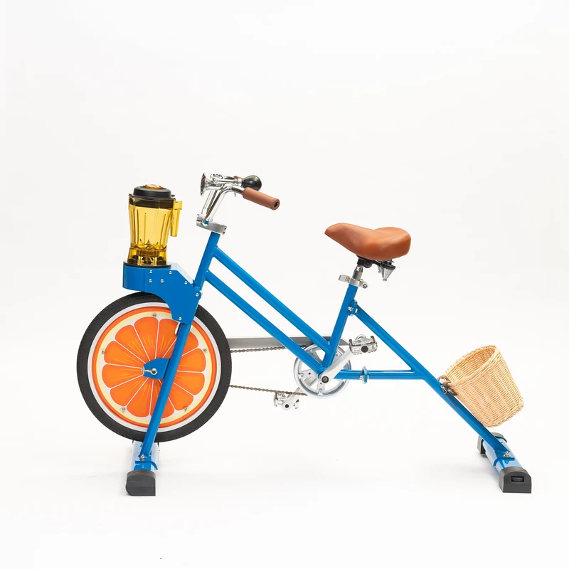 EXI Unicycle Commercial Kids Bicycle Juicer With Fixed Gear Bike Aluminum Alloy Fork 1 Wheel Pedal Smoothies And Fruit Bike