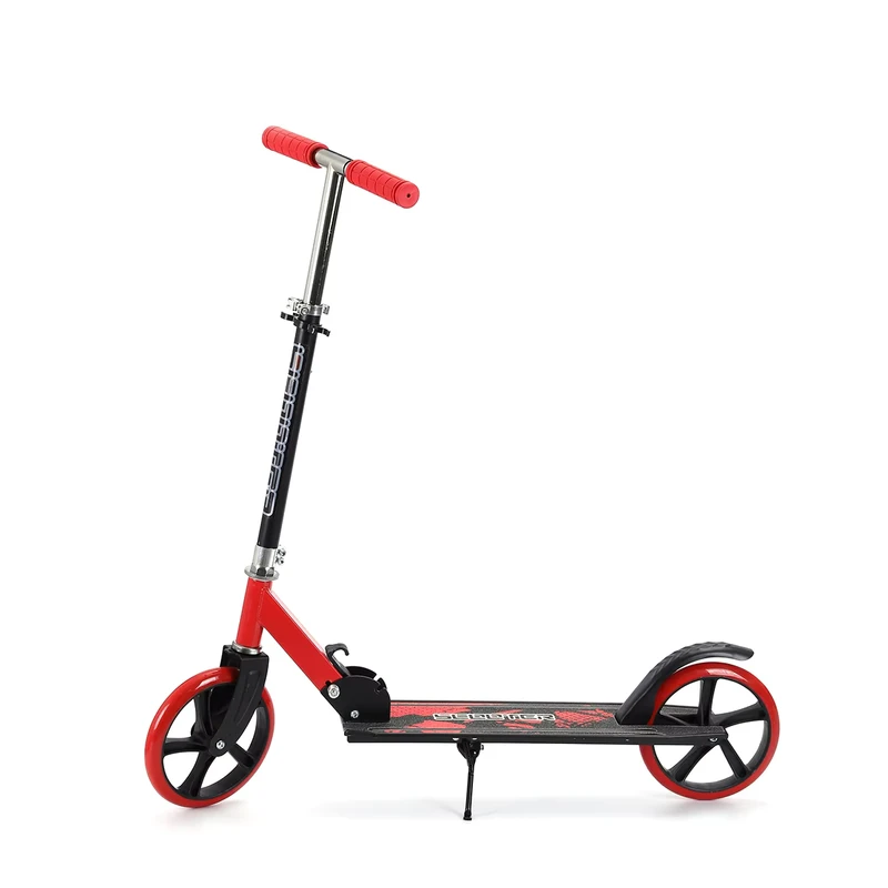 Easy Carry Foldable Big Size Kids Scooter Metal Two Wheels Kick Scooter with Led Light