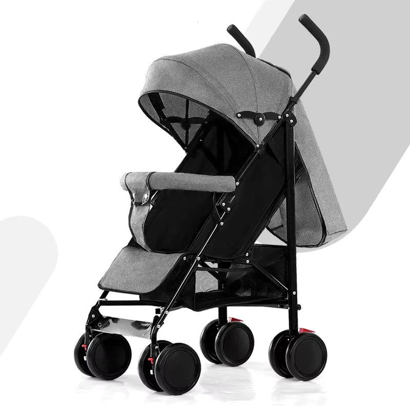 Easy Foldable Light Weight Baby Cart Stroller Walker for 0 36 Months Newborns Baby Stroller Baby Pram Carriage