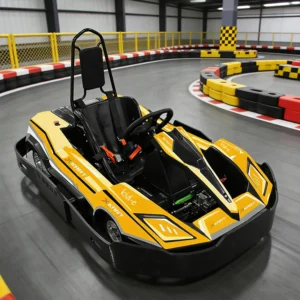 Eco Friendly Battery Powered Go Kart with Removable Battery Kid Electric Go Kart for Amusement Park