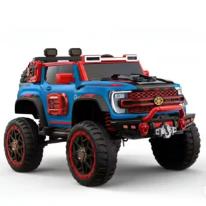 Eco-friendly Four Wheel Electric Ride on Car for Kids Boys Girls Play Car High Speed Off Road Racing Car Toy Gift