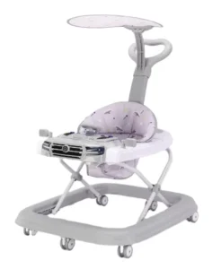Educational Intelligent Push Rod Walker Multi function Optional Color Folding Toddler Walker