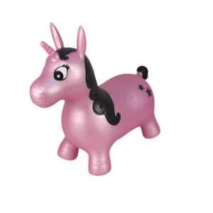 Educational Toys Bouncy Hopper Inflatable Unicorn Jumping Horse Indoors and Outdoors Toy for Toddlers and Kids Boys and Girls