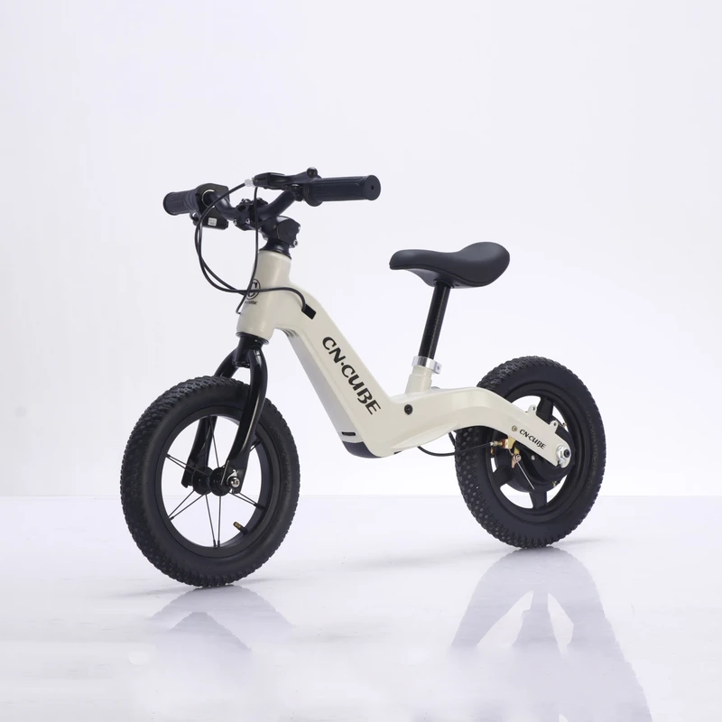 Electric 24V 2.5AH Balance Bike No Pedal 12 Inch Push Electric Cycle for 3 8 Years Old Children Bicycle Kids Balance