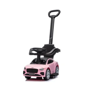 Electric 4 Wheel Baby Twist Car with Push Handle Kids Swing Ride On Toy for Toddler