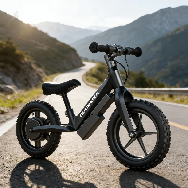 Electric Balance Bike 100W 24V Portable Safe Balance Scooter for Kids Gift Outdoor Sports