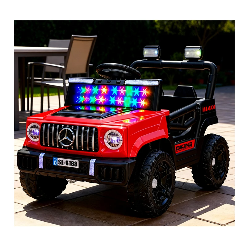 Electric Children Ride on Vehicle Dual 6V4Ah Motors Early Learning Sway Assist Handle Remote Phone Steering Drive Car