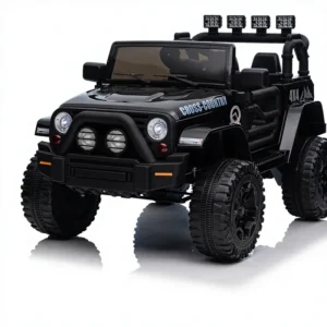Electric Children’s Car for Big Kids Aged 2-13 Years Ride-On Toy with 12V Battery Plastic Material