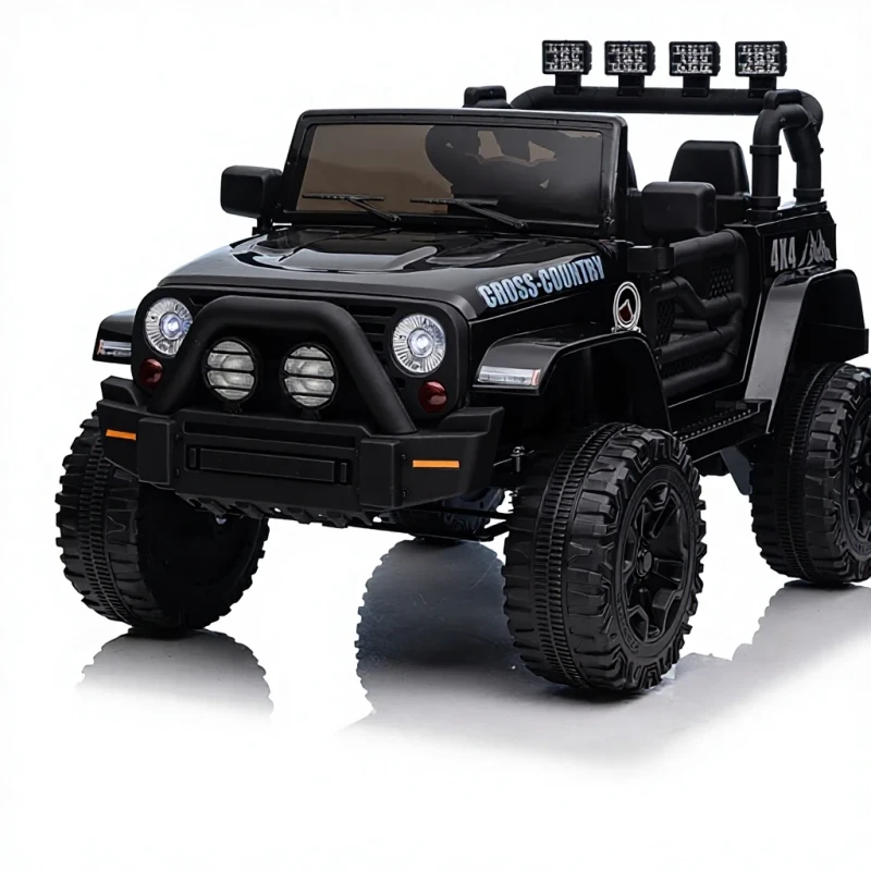 Electric Children's Car for Big Kids Aged 2-13 Years Ride-On Toy with 12V Battery Plastic Material