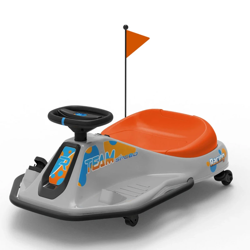 Electric Drift Kart 24V ABS Plastic Ride On Toy Car for Kids to Drive