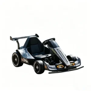 Electric Four-Wheel Go-Kart Remote Control Toy Car with Battery for Babies 0-6 Months Unisex