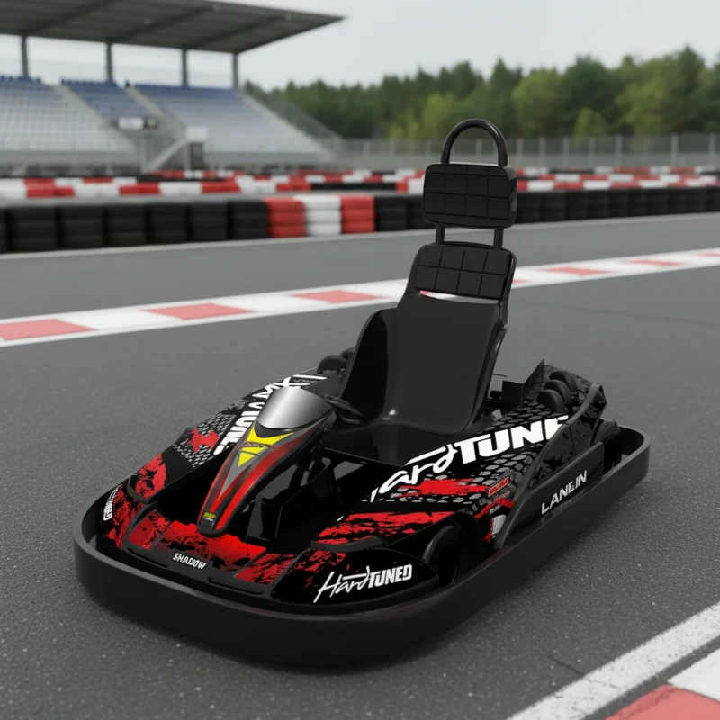 Electric Go Kart 72V 4000W Chain Drive 45 80 Km/H Outdoor Use 200kg Load