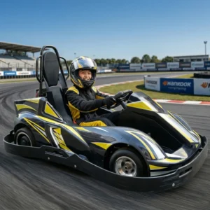 Electric Go Kart Adult Child Double Seat 48V15Ah High Quality Drift Commercial Junior Karting Car Customized