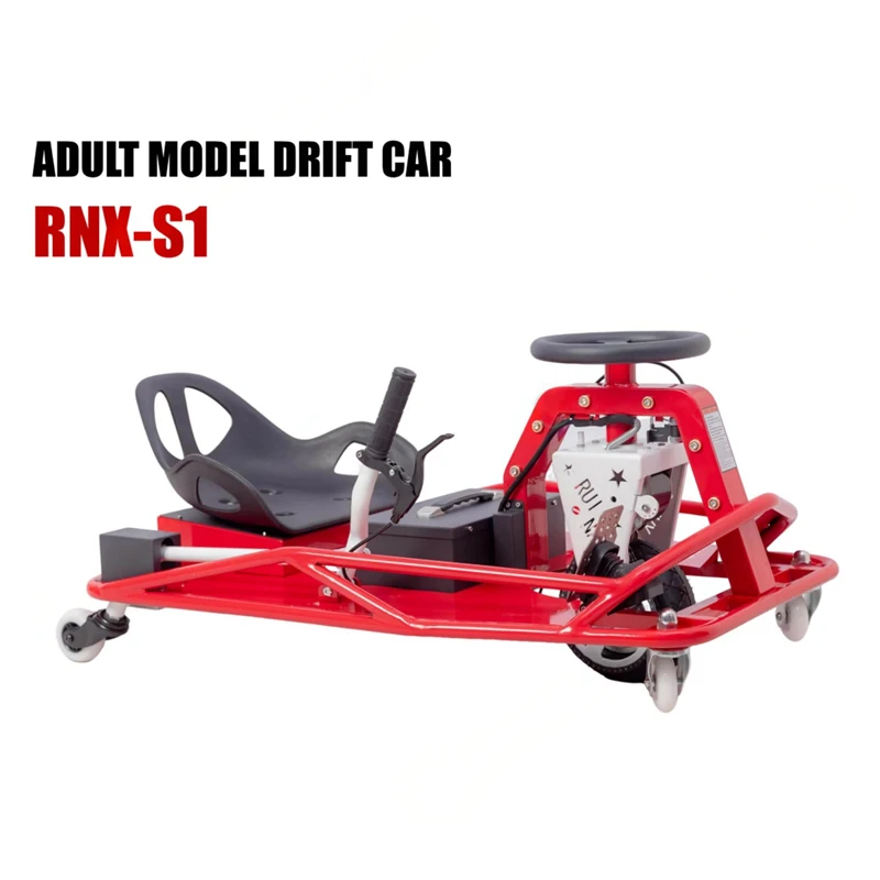 Electric High Power Drift Stunt Go Kart for Kids & Adults Outdoor Fun Kart High Speed Electric Drift Go Kart Racing Kart