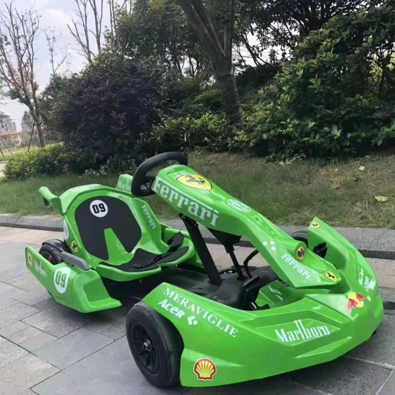 Electric High Speed Racing Go Kart for Teen & Adult Outdoor Use with 4 wheel Drive and 25km/h Max Speed