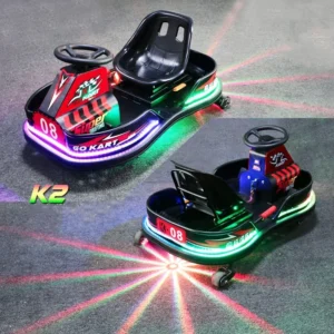 Electric K2 Racing Go Karts for Adults 36V Motor Drive 500w Engine Drift & Bumper Car Drift Racing Experience