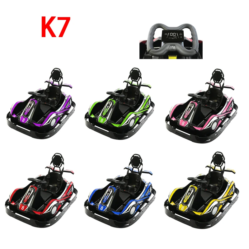 Electric Kart Double Three wheel Drift Car Bumper Car Indoor square Outdoor Similar Model with Razor Tottoms K1 Speed
