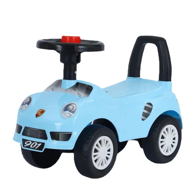 Electric Kid's Four wheeled Scooter Plastic Riding Toy Car 1-3 Years Old Boys and Girls Walker