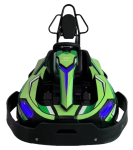 Electric Kids Go Kart 7th Gen Dual Motor Green
