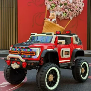 Electric Kids Toys Car with Remote Control 12V10A Battery Operated Plastic Electric Car Ride-on for 3-8 Years Old