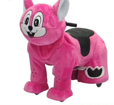 Electric Mountable Animals Motorcycle Battery Animal Ride Battery Operated Stuffed Animal Ride