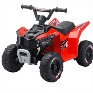 Electric Off Road Ride On ATV for Kids MP3 Function Outdoor Play with Foot Wheel