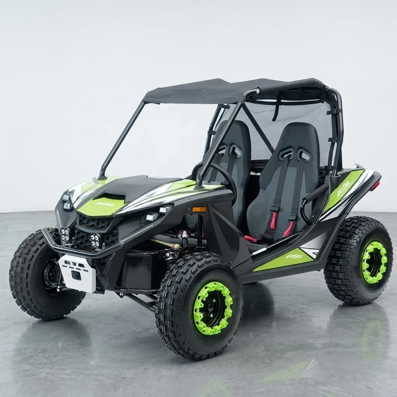 Electric Racing Buggy Go Kart for Adults 6000W 72V Power System Maximum Speed up to 50 Kilometers Per Hour