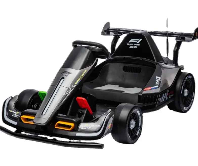 Electric Racing Go Karts Double Motor Driven Cart for Adults and Kids 20km/h Electric Drifting Cart for Children