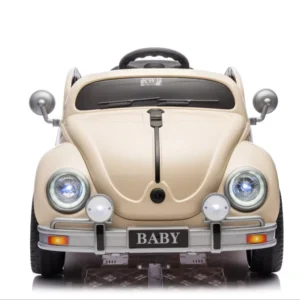 Electric Ride-On Car Kids 2.4G Remote Control Plastic Battery Powered Two-Wheel Drive Music Lighting Ages 2-8 Unisex CE