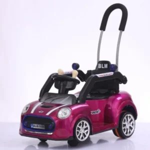 Electric Ride-On Car Kids Ages 2-7 2.4G Remote Control Joystick Control 6V 4.5AH Battery 380W Motor Two-Wheel Plastic Multiple