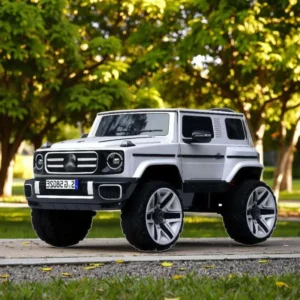 Electric Ride On Car for Boys Girls 3-12 Years Old Battery Powered Plastic Toy Perfect Birthday Gift for 2-4 Year Olds
