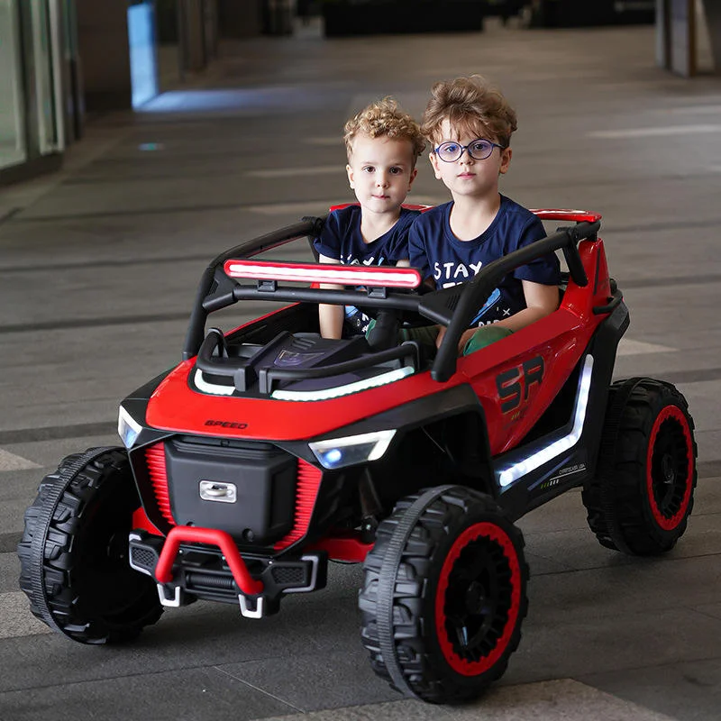 Electric Ride On Car for Kids Remote Control Toy Car with Music Safe Battery Powered Children's Toy Vehicle for Outdoor Play