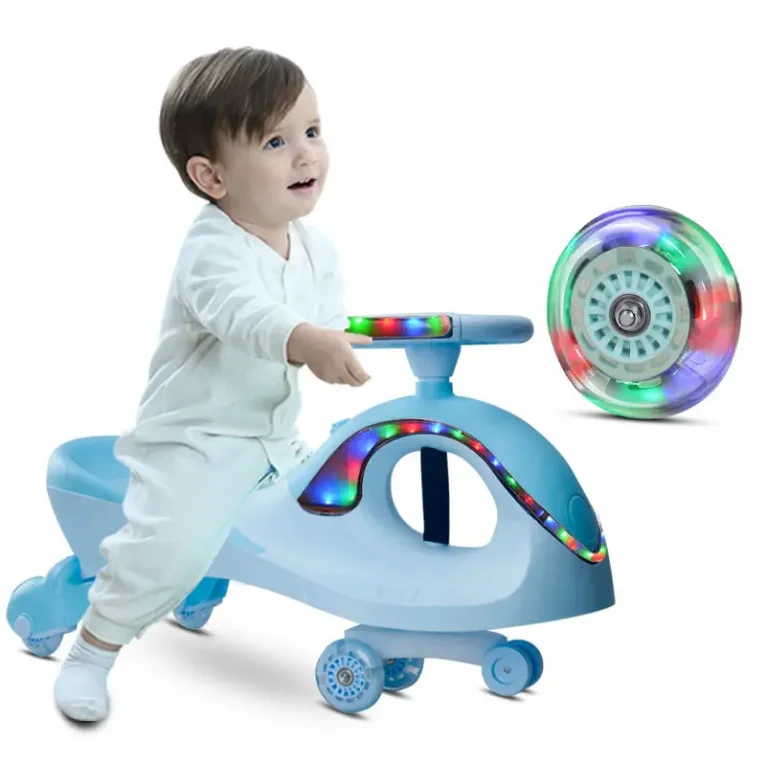 Electric Ride-On Car for Kids Wiggle Twist Swing Car Toy for Big Kids