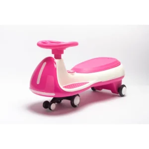 Electric Ride On Toy Car for Kids 3-8 Years 12V Battery High Speed Anti-Rollover Flashing Wheels LED Light Plastic