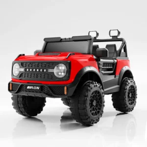 Electric Ride on Car for Kids 12V 7Ah 4 Motors Double Doors Adult Ride Four Wheel Car