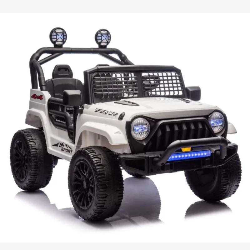Electric Ride on Toy Car for Kids 2 4 Years with Remote Control Battery Operated Unisex PP Material