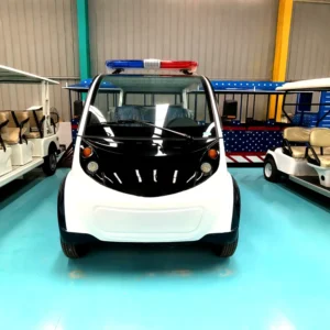 Electric Scenic Area Security Low Speed Patrol Vehicle for Shopping Mall Use Steel Construction CE Certified 8-23 Passengers