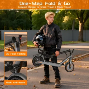 Electric Scooter Kids Portable Electric Scooter Folding APP Operation and Lightweight Ready to Ship From EU Warehouse