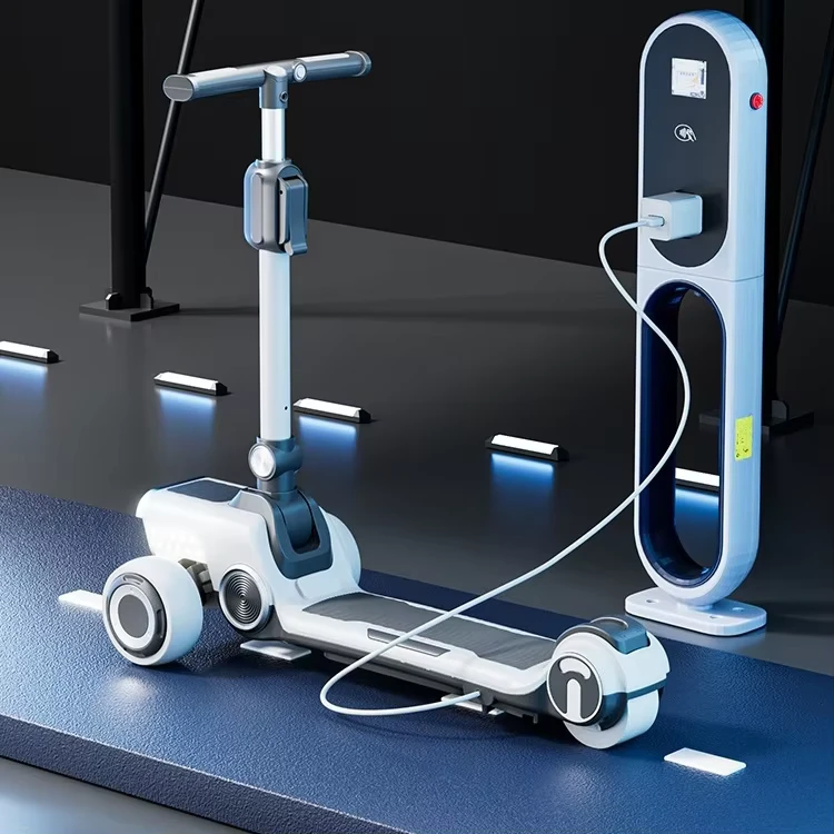 Electric Scooter for Kids for Babies 3 10 Years 2 Kg to100 Kg Multi Functional Three Wheel PU Scooter