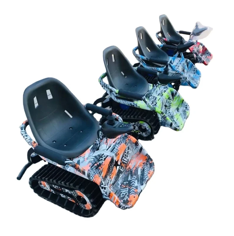 Electric Tankette 4 Wheel Electric Go Karts with Disc Brake and Outdoor Use