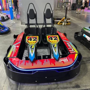 Electric Two Seats Chain Drive Outdoor Go Kart for Sale